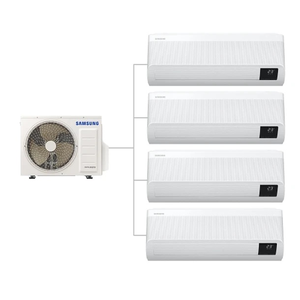 INSTALACIÓN AIRE ACONDICIONADO MULTISPLIT SAMSUNG 4 UND